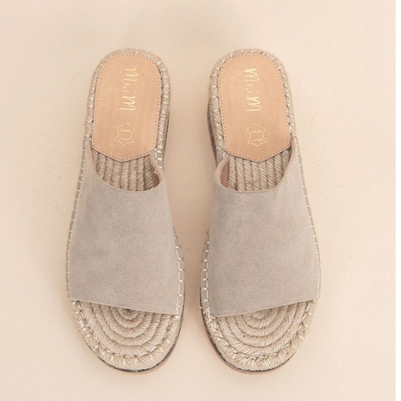 MIIM Eva - Espadrille Platform Slide - Picture 3 of 5